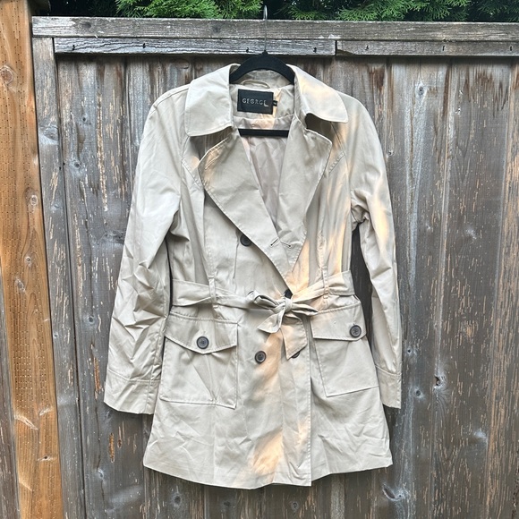 George Jackets & Blazers - NWOT George Tan Women's Trench Coat